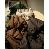Reagan | Women's Cropped Hooded Duck Down Puffer Jacket with Chevron Quilting