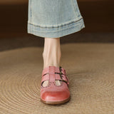 Rosalie | Women’s Mules with Buckles and Orthopedic Insoles