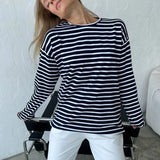 Marinière | Women Tee With Striped Pattern Design
