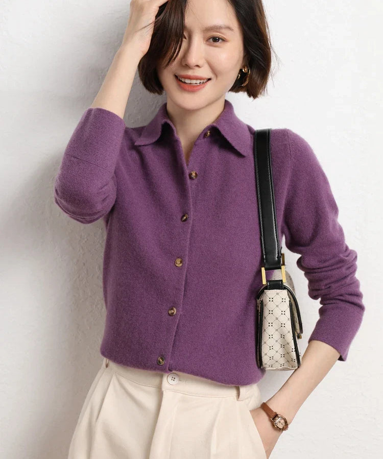 Riverdale | Women Polo Top With Knit Fabric