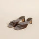 Vinetta | Women Mules with Square Toe and Bow