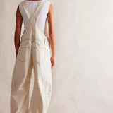 Marceline | Women's Oversized Cotton Denim Overalls with Adjustable Straps