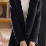 Johanna | Women's Wool Blend Blazer with Tailored Relaxed Silhouette