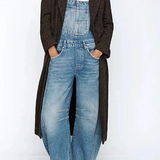 Marceline | Women's Oversized Cotton Denim Overalls with Adjustable Straps