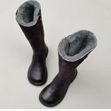 Aubrey | Women’s Riding Boots with Leather and Wool