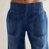 Audrey | Women's Loose Fit Wide Leg Jeans with High Waist