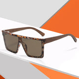Juniper | Modern Bold Sunglasses with Polarized-UV400 and Bamboo-Frames