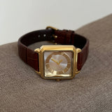 Elvra | Women Wrist Watch with Square Case and Quartz Movement