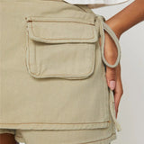 Dakota | Women's Skirt with Low Rise and Front Pockets