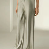 Elara | Women's Wide Leg Trousers with Elastic Waistband