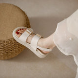 Cressida | Women's Platform Sandal with Buckles and Insoles