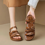 Paloma | Women's Sandals with 3-Strap and Cushioned Sole