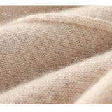 Sandrine | Women's Merino Wool Wide Leg Trousers with High Waist