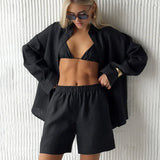 Ellis | Women's Cotton Two Piece Set Trousers