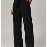Antonia | Women's High Waisted Running Pants with Elastic Waist