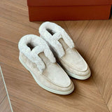 Lila | Women's Boots with Shearling Lining and Moc-Toe
