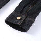 Brynn | Women's Denim Jacket Wide-Leg Pants Set