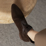Vivienne | Women’s Boots with Suede and Zipper Closure