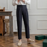 Jasper | Men's Pants with High Waist and Straight Legs