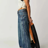 Willa | Women's Straight Leg Cuffed Jeans
