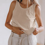 Casey | Women Tank Top With Cotton Fabric