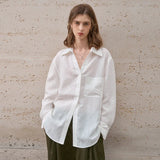 Claire | Women Shirt With Linen Oversized Fit
