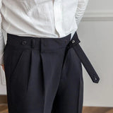 Jasper | Men's Pants with High Waist and Straight Legs