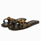 Calvi | Women's Sandals with Cutouts and Vegan Leather