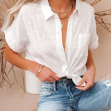 Zürich | Women Shirt With Cotton Linen Blend
