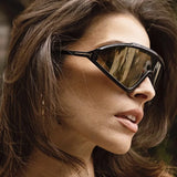 Natasha | Women's Sunglasses with Acetate Shield Frame and UV400 Protection