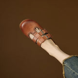Rosalie | Women’s Mules with Buckles and Orthopedic Insoles