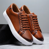 Quentin | Men's Leather Shoes with Leather Upper Insole