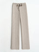 Nina | Women's Wool Knit Wide Leg Pants with High Waist