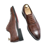 Wesley | Men's Oxford Shoes with Brogue Leather