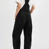 Marceline | Women's Oversized Cotton Denim Overalls with Adjustable Straps