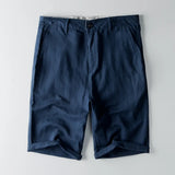 Maddox | Unisex Shorts with Button Waist and Linen