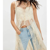 Margaret | Women Dress With Lace Tiered Design