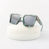 Azzurro | Vision Sunglasses with Square Frame and UV Protection