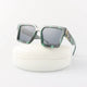 Azzurro | Vision Sunglasses with Square Frame and UV Protection
