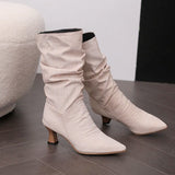 Serene | Women's Boots with Slip-On and Pointed Toe