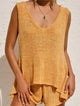 Serena | Women's Knit Vest Shorts Set