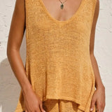 Serena | Women's Knit Vest Shorts Set