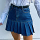 Caroline | Women's Skirt with A-line and Pleated Hem