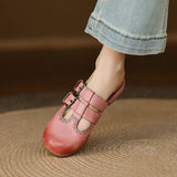 Rosalie | Women’s Mules with Buckles and Orthopedic Insoles