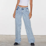 Miley | Women's Wide Leg Jeans with Mid Waist