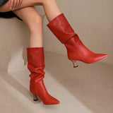 Serene | Women's Boots with Slip-On and Pointed Toe