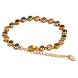 Isla | Women Jewelry Set with Zirconia Stones and Gold Plating