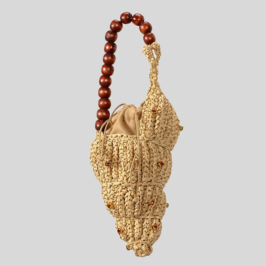 Amari | Women Bag with Conch and Beaded