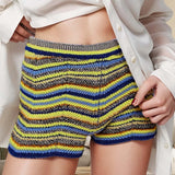 Madeline | Women's Shorts with Elastic and Knit