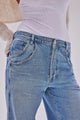 Willa | Women's Straight Leg Cuffed Jeans